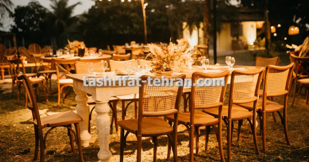 تشریفات دانشور باغ تالار عروسی با دسترسی آسان در تهران