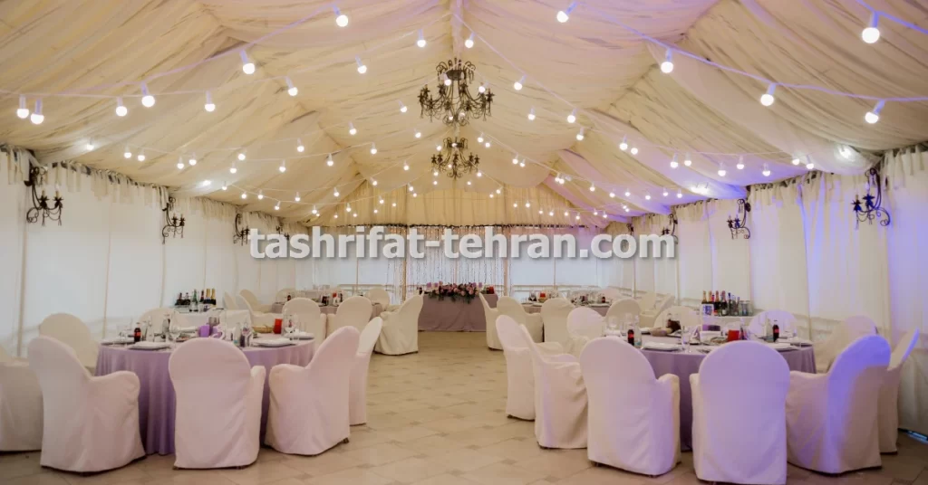 تشریفات دانشور باغ تالار عروسی با ظرفیت بالای مهمان در تهران